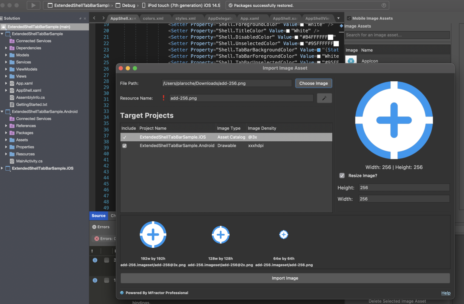 Xamarin Forms Shell Customizing The TabBar Mobile Concept